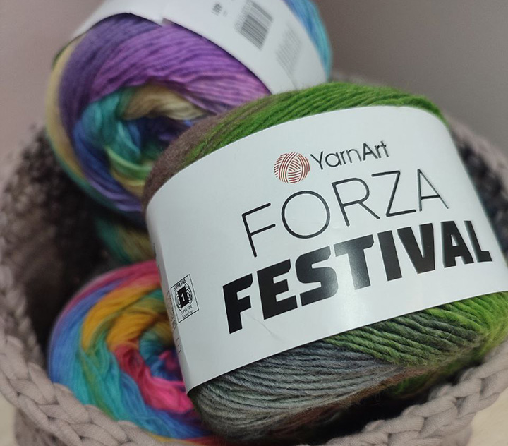 Пряжа «Forza Festival»